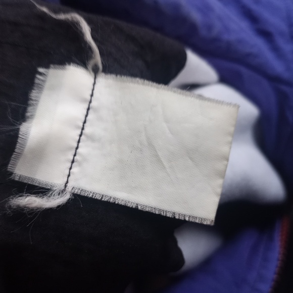 Vintage 90s Hip Hop Style Windbreaker With Husky Head  UNISEX - Picture 8 of 8